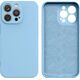 Hurtel Silicone case etui Xiaomi Redmi Note 11 Pro 5G / 11 Pro / 11E Pro silikonowy pokrowiec jasnoniebieskie 12512560 9145576263204