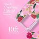 Rifle Paper Clear MagSafe - Etui iPhone 14 zdobione złotem (Rose Garden) 12517584 840171719444