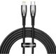 Kabel USB Baseus USB-C - Lightning 2 m Czarny (CADH000101) 12517931 6932172617875