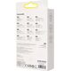 Kabel USB Baseus USB-C - Lightning 2 m Czarny (CADH000101) 12517931 6932172617875