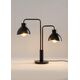 Lampa stołowa Sigma Czarna lampa stołowa Holi metalowa na biurko do gabinetu 12519997 5905143281130