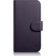 iCarer iCarer Wallet Case 2in1 etui iPhone 14 Pro Max skórzany pokrowiec z klapką Anti-RFID ciemnofioletowy (WMI14220728-DP) 12521130 6975092686385
