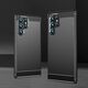 Hurtel Carbon Case etui Samsung Galaxy S23 Ultra elastyczny silikonowy karbonowy pokrowiec czarne 12521581 9145576268537