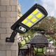 Maclean Solarna lampa uliczna LED z czujnikiem ruchu i pilotem Maclean IP54, 4W, 400lm, 6500K, Li-ion 1200 mAh, 3 tryby pracy MCE446 12521906 5902211128533