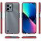 Hurtel Spring Case etui Realme C31 silikonowy pokrowiec z ramką jasnoróżowe 12522695 9145576265086