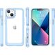 Hurtel Outer Space Case etui iPhone 14 Plus sztywny pokrowiec z żelową ramką niebieski 12523463 5907769311239