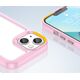Hurtel Outer Space Case etui iPhone 14 Plus sztywny pokrowiec z żelową ramką różowy 12523467 5907769311215