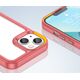 Hurtel Outer Space Case etui iPhone 14 sztywny pokrowiec z żelową ramką czerwony 12523480 5907769311253