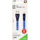 Kabel USB 2GO 2GO USB Ladekabel sw mit blauer LED-Beleuchtung 100cm light. 12537070 4010425955362