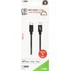 Kabel USB 2GO 2GO USB Ladekabel-MFI zert anthrazit-100cm Apple USB Type C 12537072 4010425971621