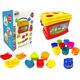 LeanToys Edukacyjne Wiaderko Kubeczki Piramidka Łódki Sorter Do Kąpieli 12551067 5904665999806