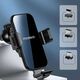 4kom.pl Uchwyt samochodowy Choetech Holder do auta na telefon z ładowarką indukcyjną QI na kratkę + magnetyczne końcówki Czarny 12564467 6932112102119