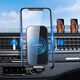 4kom.pl Uchwyt samochodowy Choetech Holder do auta na telefon z ładowarką indukcyjną QI na kratkę + magnetyczne końcówki Czarny 12564467 6932112102119