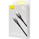 Kabel USB Baseus USB-A - USB-C 1 m Czarny (BSU3849) 12568232 6932172617967