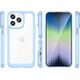 Hurtel Outer Space Case etui iPhone 14 Pro sztywny pokrowiec z żelową ramką niebieski 12568453 5907769311208
