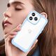 Hurtel Outer Space Case etui iPhone 14 Pro sztywny pokrowiec z żelową ramką niebieski 12568453 5907769311208