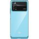 Hurtel Outer Space Case etui Xiaomi Poco X4 Pro 5G pokrowiec z elastyczną ramką niebieskie 12568610 5907769310782