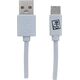 Kabel USB 2GO USB-A - USB-C 1 m Biały (795925) 12569784 4010425959254