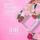 Rifle Paper Clear MagSafe - Etui iPhone 14 Pro Max zdobione złotem (Rose Garden) 12572113 840171720129