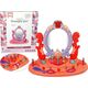 LeanToys Toaletka Do Makijażu Z Lustrem Światła Dźwięk Róża 12574776 5905214974787