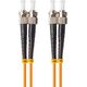 Lanberg Patchcord światłowodowy MM ST/UPC-ST/UPC DUPLEX 3.0MM OM2 50/125 LSZH 5m pomarańczowy 12594575 5901969437713