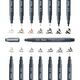 Cienkopis Pentel PointLiner 0.8mm czarny 12605331 884851041937