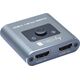 Adapter AV Techly Techly 2-Portowy Przełącznik HDMI 2.1 8K*60Hz 2x1 z Pilotem IR 12615313 8059018365504