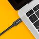 Kabel USB Crong USB-C - USB-C 0.25 m Czarny (CRG-AL025USCC-BLK) 12627429 5904310702362