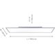 Lampa sufitowa Paul Neuhaus Nasufitowa lampa  Flat 14753-21 LED 16W płaska biała 12645217 4043689963729
