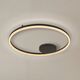 Lampa sufitowa Azzardo Plafon przysufitowy Halo AZ5345 LED 60W ring pilot czarny 12645403 5901238453451
