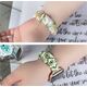 Hurtel Materiałowa opaska do Watch 7 / 6 / 5 / 4 / 3 / 2 / SE (41 / 40 / 38mm) pasek bransoleta bransoletka na gumce ananas 12666970 9145576255315
