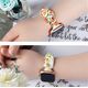Hurtel Materiałowa opaska do Watch 7 / 6 / 5 / 4 / 3 / 2 / SE (45 / 44 / 42mm) pasek bransoleta bransoletka na gumce ananas 12666976 9145576255377