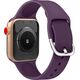 Hurtel Silicone Strap APS silikonowa opaska do Watch 8 / 7 / 6 / 5 / 4 / 3 / 2 / SE (41 / 40 / 38mm) pasek bransoleta do zegarka czerwony 12667114 9145576259214