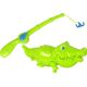 LeanToys Gra Zręcznościowa Zestaw Łowienie Rybek Wędka Rybki Krokodyl 12679580 5904665999400
