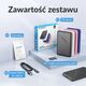 Kieszeń Orico Obudowa dysku 2,5" USB-C 3.1 6Gbps czarna 12692859 6941788854543