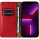 Hurtel Magnet Strap Case etui iPhone 14 Plus pokrowiec z klapką portfel mini smycz podstawka czerwone 12718341 5907769311093
