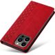 Hurtel Magnet Strap Case etui iPhone 14 pokrowiec z klapką portfel mini smycz podstawka czerwone 12718350 9145576263549