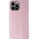 Hurtel Magnet Strap Case etui iPhone 14 Pro pokrowiec z klapką portfel mini smycz podstawka różowe 12718353 9145576263631