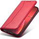 Hurtel Magnet Fancy Case etui iPhone 14 Pro Max pokrowiec z klapką portfel podstawka czerwone 12718368 9145576263839