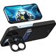 Hurtel Leather Stand Case etui do iPhone 14 pokrowiec portfel na kartę z podstawką czarne 12718445 9145576269664