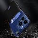 Hurtel Leather Stand Case etui do iPhone 14 Pro pokrowiec portfel na kartę z podstawką niebieskie 12718453 9145576269718