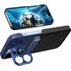 Hurtel Leather Stand Case etui do iPhone 14 Pro Max pokrowiec portfel na kartę z podstawką niebieskie 12718457 9145576269749