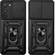 Hurtel Hybrid Armor Camshield etui do Samsung Galaxy A14 pancerny pokrowiec z osłoną na aparat różowe 12718494 9145576272855