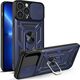 Hurtel Hybrid Armor Camshield etui iPhone 13 Pro Max pancerny pokrowiec z osłoną na aparat niebieskie 12718617 9145576268018