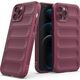 Hurtel Magic Shield Case etui do iPhone 12 Pro elastyczny pancerny pokrowiec burgundowy 12741042 9145576258415