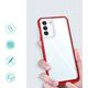 Hurtel Clear 3in1 etui do Samsung Galaxy S23+ silikonowy pokrowiec z ramką czerwone 12741102 9145576272688
