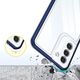 Hurtel Clear 3in1 etui do Samsung Galaxy S23+ silikonowy pokrowiec z ramką niebieskie 12741106 9145576272695