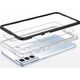 Hurtel Clear 3in1 etui do Samsung Galaxy S23 silikonowy pokrowiec z ramką czarne 12741112 9145576272671