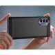 Hurtel Carbon Case etui do Motorola Moto G62 5G elastyczny silikonowy karbonowy pokrowiec czarne 12741118 9145576271766