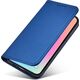Hurtel Magnet Card Case etui Samsung Galaxy S23 pokrowiec z klapką portfel podstawka niebieskie 12741384 9145576271049